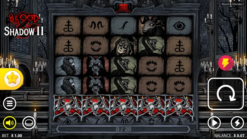 Blood & Shadow 2 Slot Review and Demo