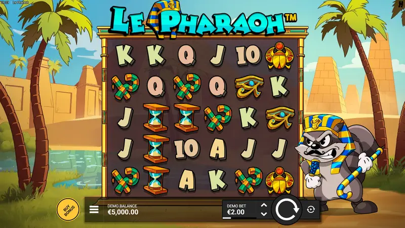 Le Pharaoh Slot Review and Demo