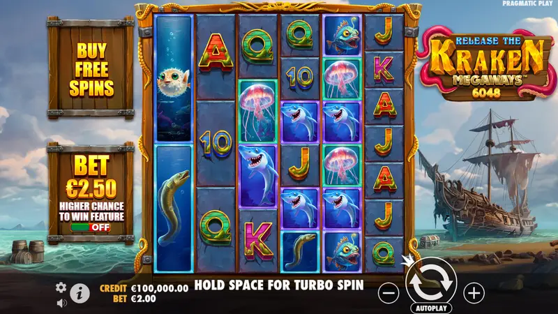 Release the Kraken Megaways Slot Review and Demo