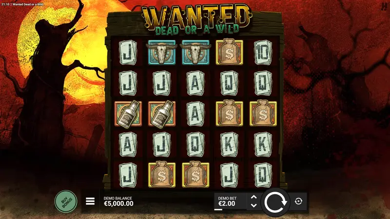 Wanted Dead or a Wild Slot Review and Demo