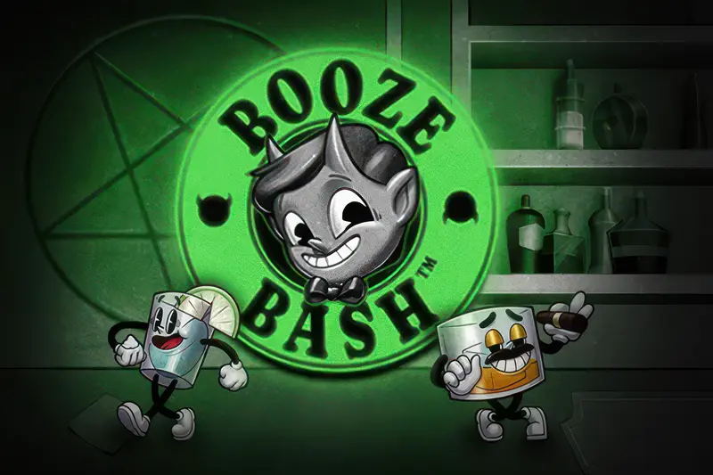 Booze Bash slot artwork