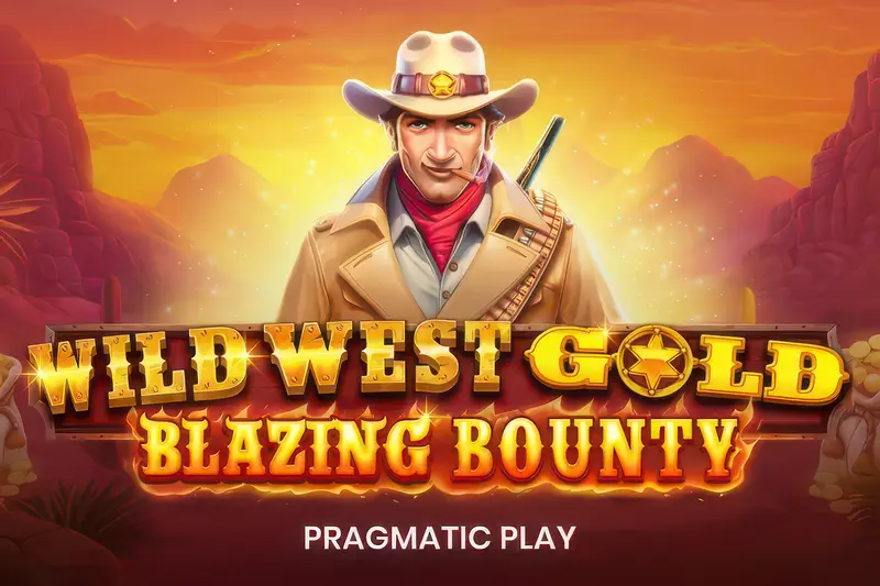 Wild West Gold Blazing Bounty slot artwork