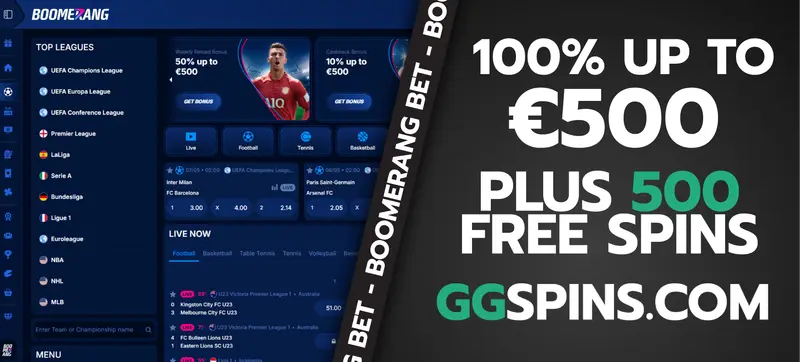 sports betting boomerang bet Review and sign up Bonuses