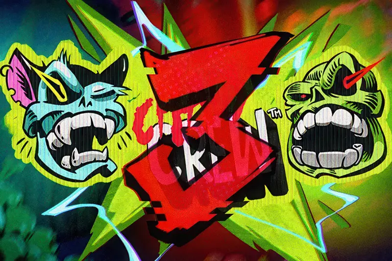 Chaos Crew 3 slot artwork