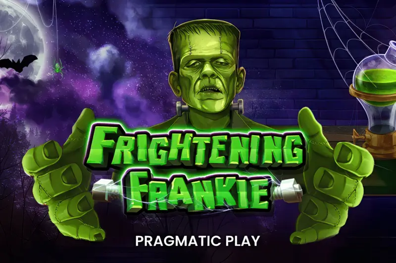 Frightening Frankie slot artwork