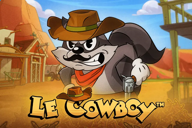 Le Cowboy slot artwork