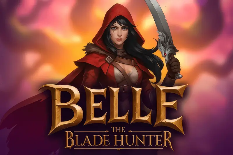 Belle The Blade Hunter slot artwork