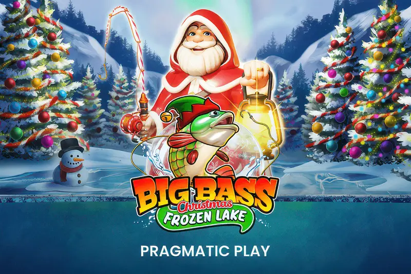 Big Bass Christmas – Frozen Lake slot artwork