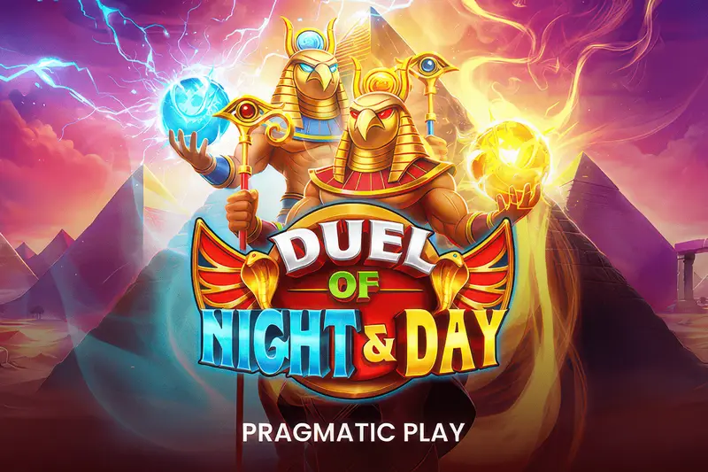 Duel of Night and Day slot artwork