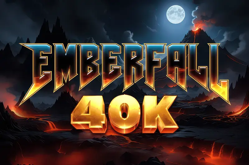 Emberfall 40K slot artwork