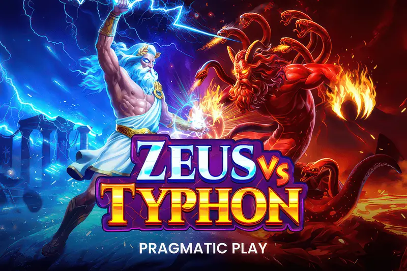 Zeus vs Typhon slot artwork