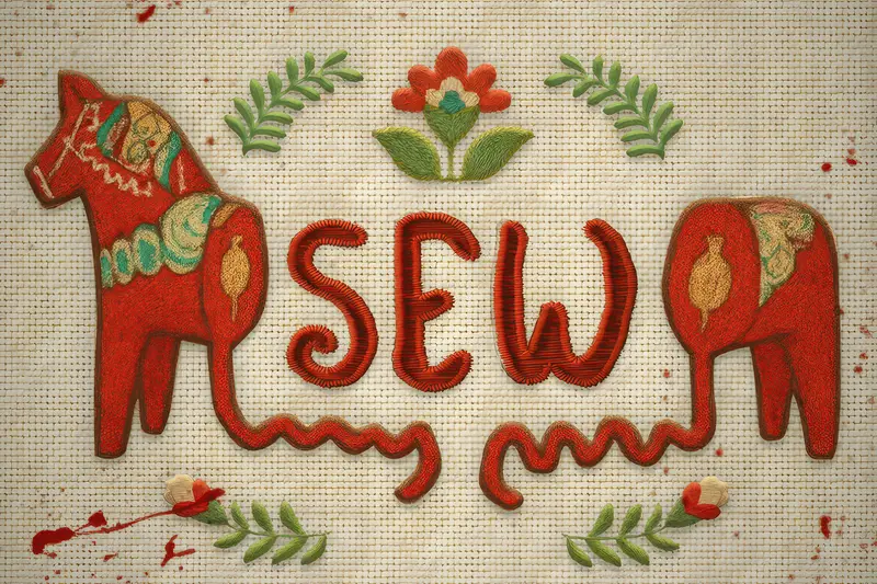 Sew slot artwork