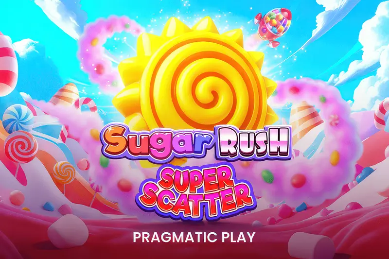 Sugar Rush Super Scatter slot artwork