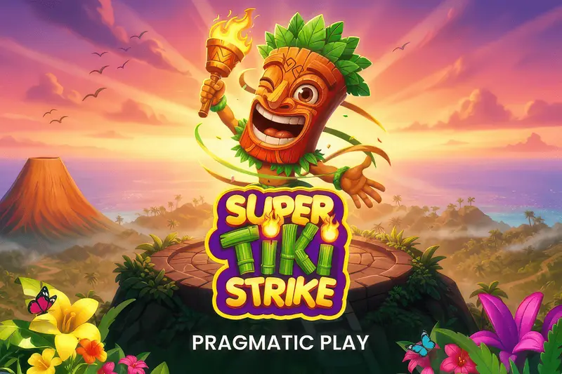 Super Tiki Strike slot artwork