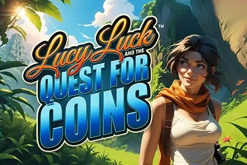 Lucy Luck and the Quest for Coins slot artwork